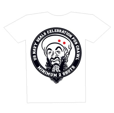 Mens T shirt - Bin Laden comedy shirt