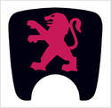 106 S2 Boot Lock Decal Plain Black With Magenta Lion
