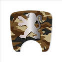 106 S2 Boot Lock Decal Camouflage 5 With Silver Lion