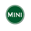 Classic Mini Wheel Centre - Dark Green with Silver 'MINI'