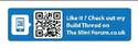 Personal QR Code Decals - pack of 2