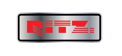 Ritz Grille Badge....Chrome and Red