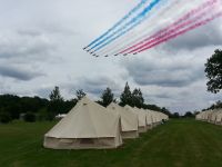 WOW tents Red Arrows