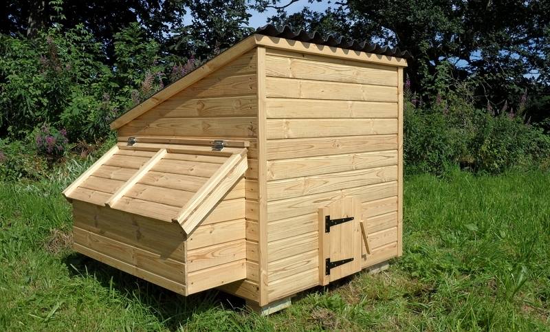 Pent Roof Style Coop