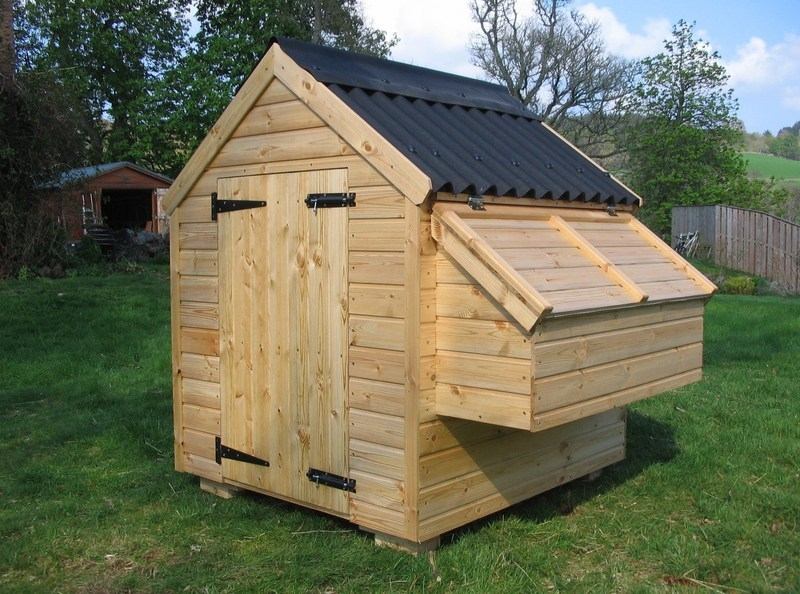 Chicken coop with onduline roof ~ Build a Coop - 8495722