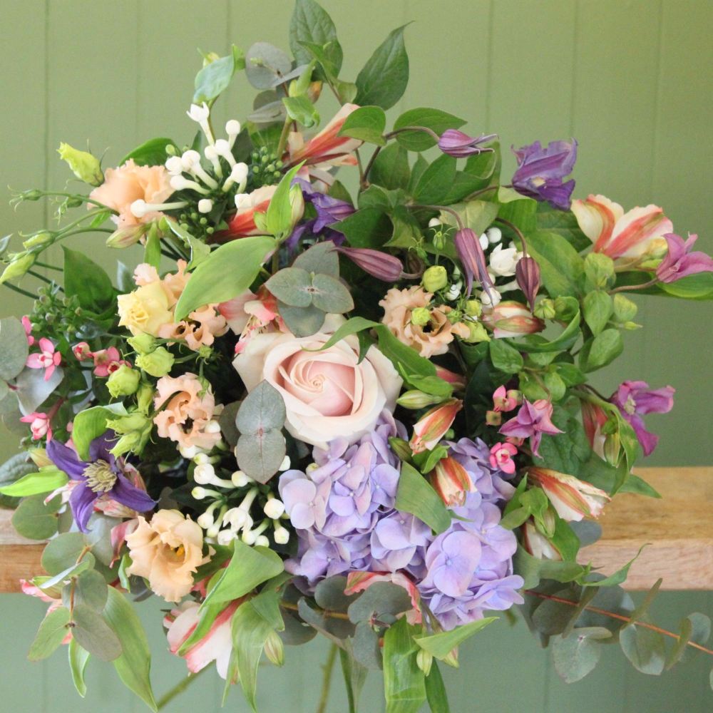 Country Meadow Flower Hand tied Bouquet Arrangement from £40 free ...
