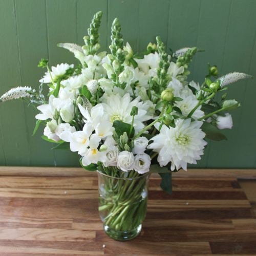 Classic White Vase