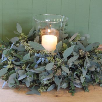 2l. Eucalyptus Hurricane Arrangement