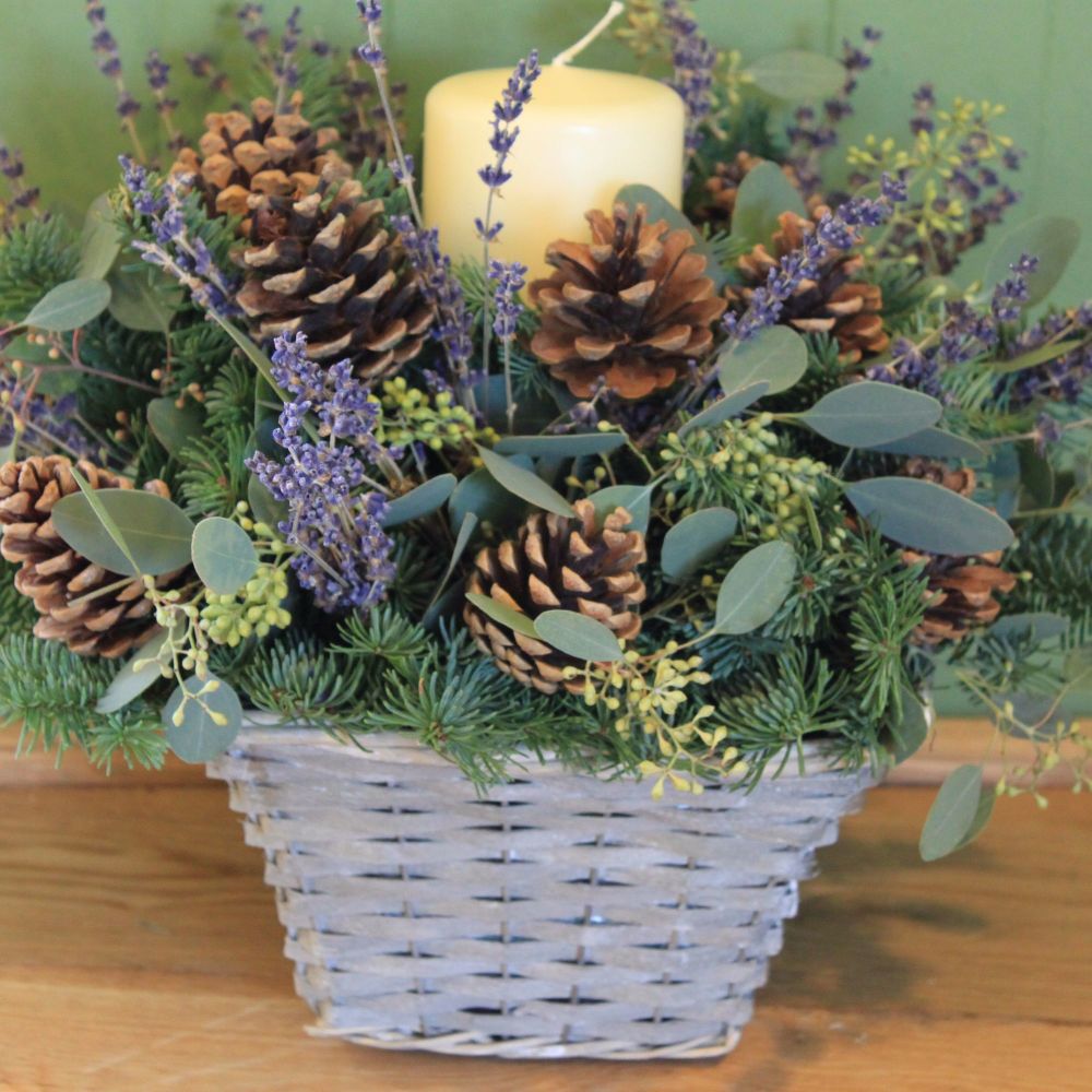 Lavender Basket