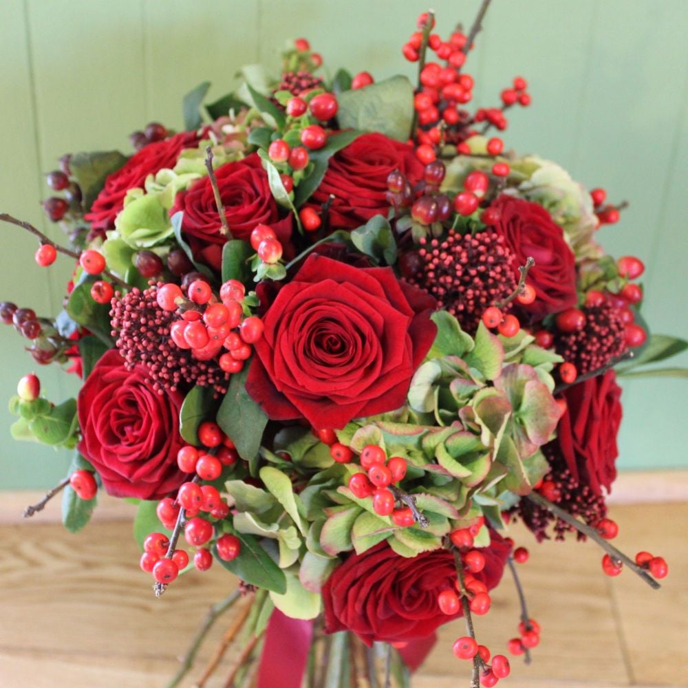 Classic Christmas Posy Bouquet