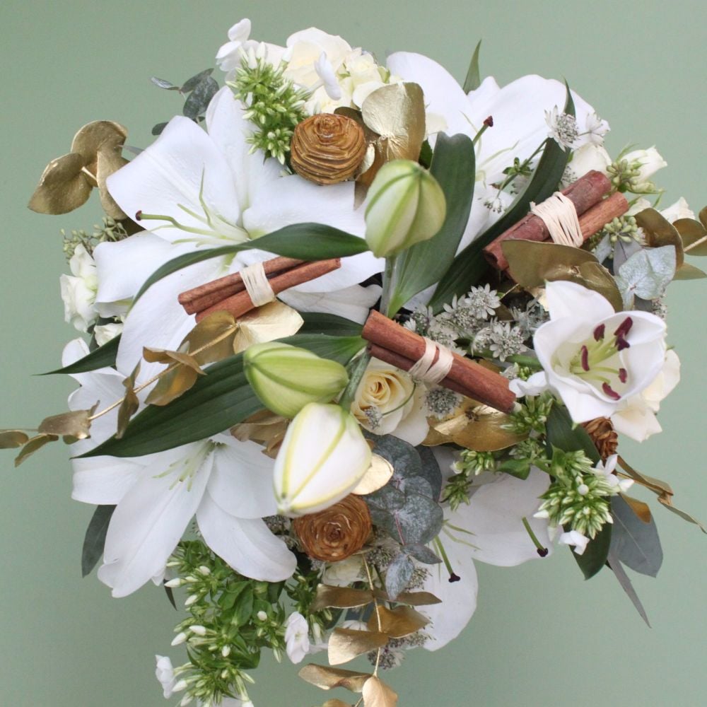 Classic White Christmas Bouquet