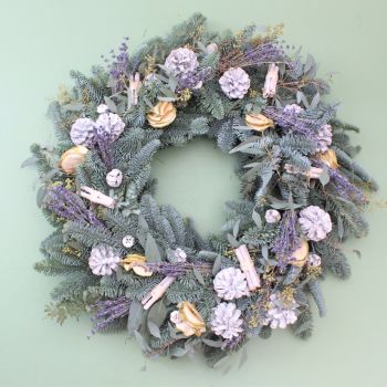 1R. Lavender Wreath