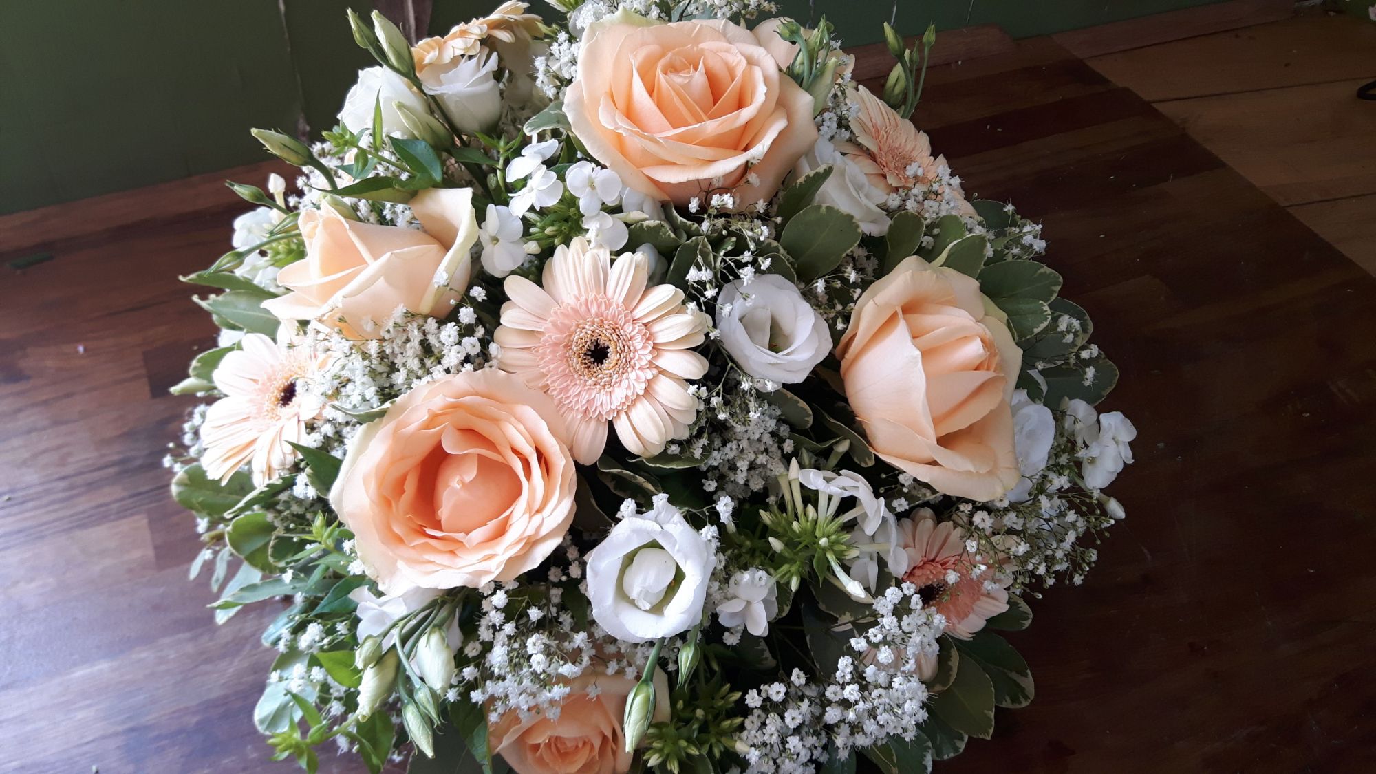 posy arrangement funeral flowers