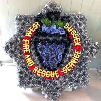 2d West Sussex Fire & Rescue Badge