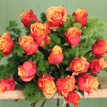 Orange Rose Bouquet. Price from