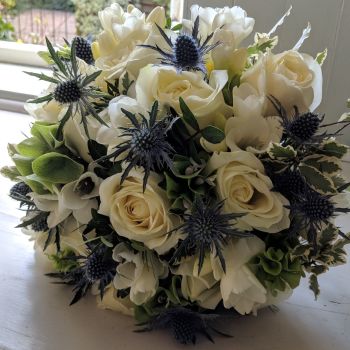 Ivory & Thistle Hand-tied Posy. Price from