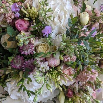 Hydrangea, Rose & Peony Bouquet. Price from