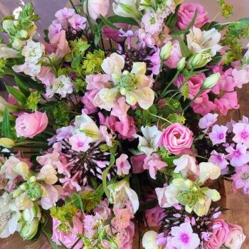 Cottage Garden Pink Bouquet. Price from