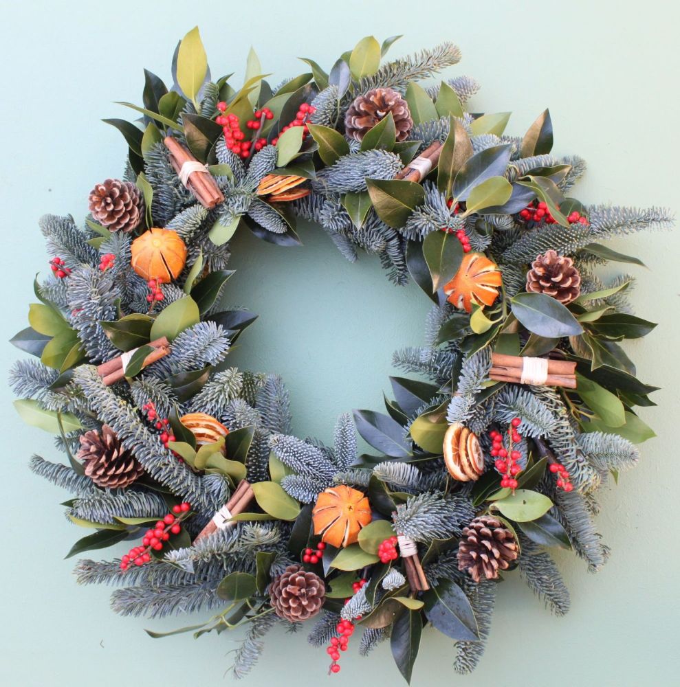 Christmas Door Wreaths & Garlands
