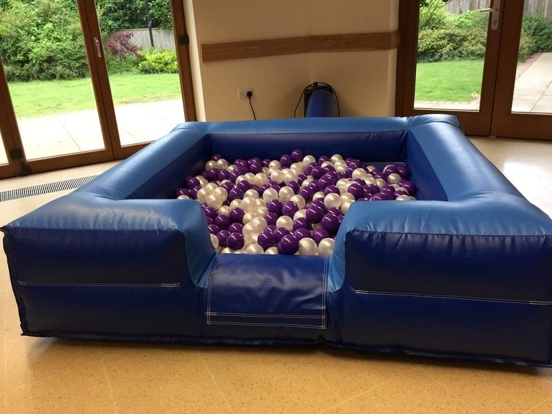 6x6 Ball Pit Blue Front