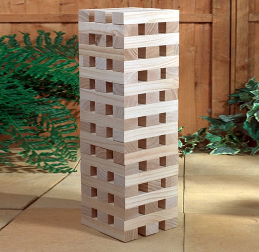 Jenga Game Hire