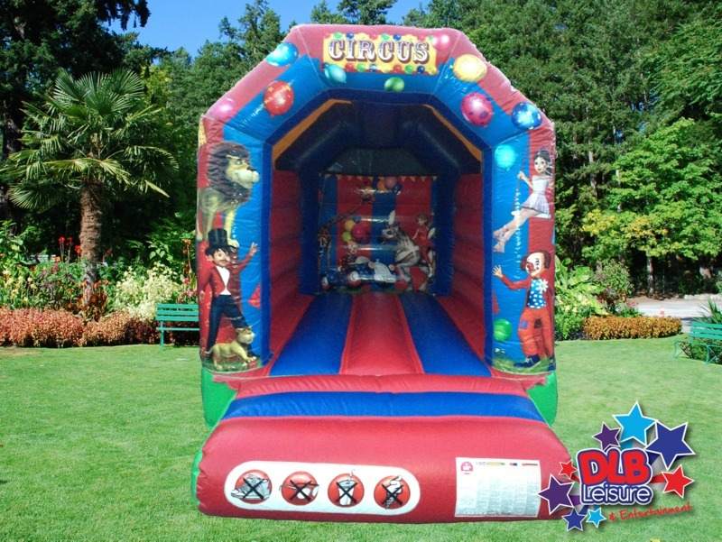 DLB Leisure - 8x10ft Circus Bouncy Castle Roofed