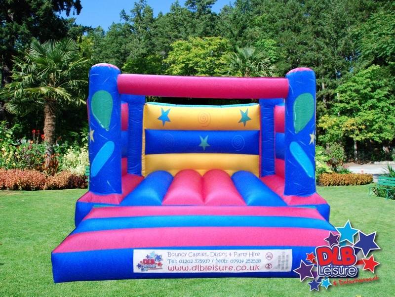 DLB Leisure - 12x12 Kids Blue Party Castle