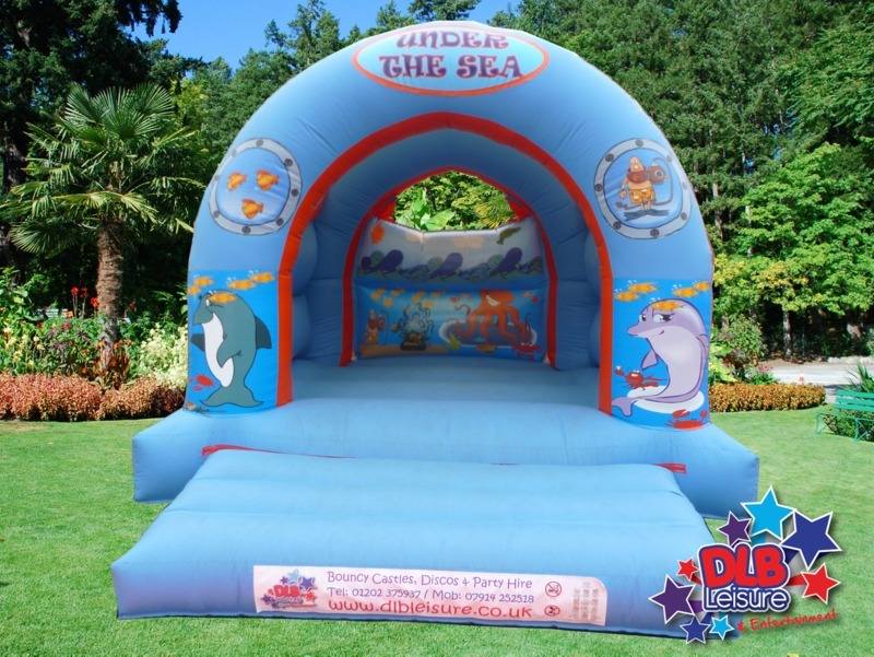 DLB Leisure - Kids 12x15ft Undersea Arch Bouncy Castle
