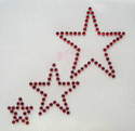 Triple / 3 Stars  -  Style A   -   Red
