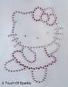 Hello Kitty wearing Dress - Pink & Clear