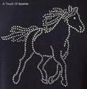Galloping Horse (Large) - Clear