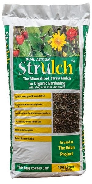 Strulch a really good lightweight mulch