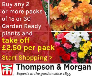 Offer Thompson and Morgan  Garden Ready plants 