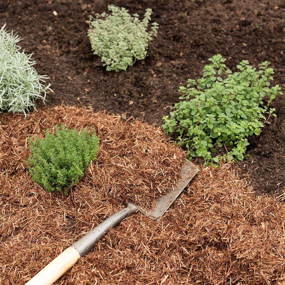 Strulch organic garden mulch