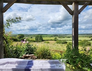 beautiful views over the welland valley