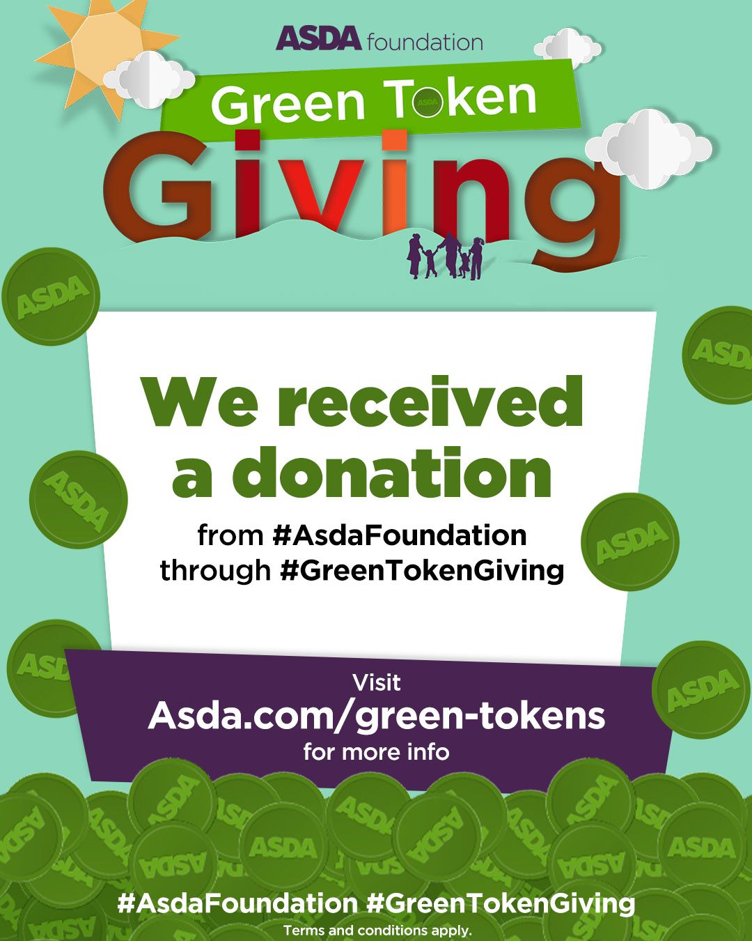 Asda Green Token Donation