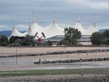 Butlins  from North Shore Minehead  Somerset TA24 5SH