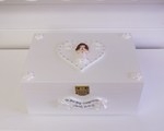 Girls Holy/First Communion Personalised 3D Wooden Keepsake Box