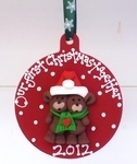 Our First Christmas Together Wooden Bauble