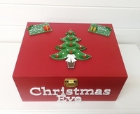 Christmas Eve Tree 3D Wooden Keepsake Box