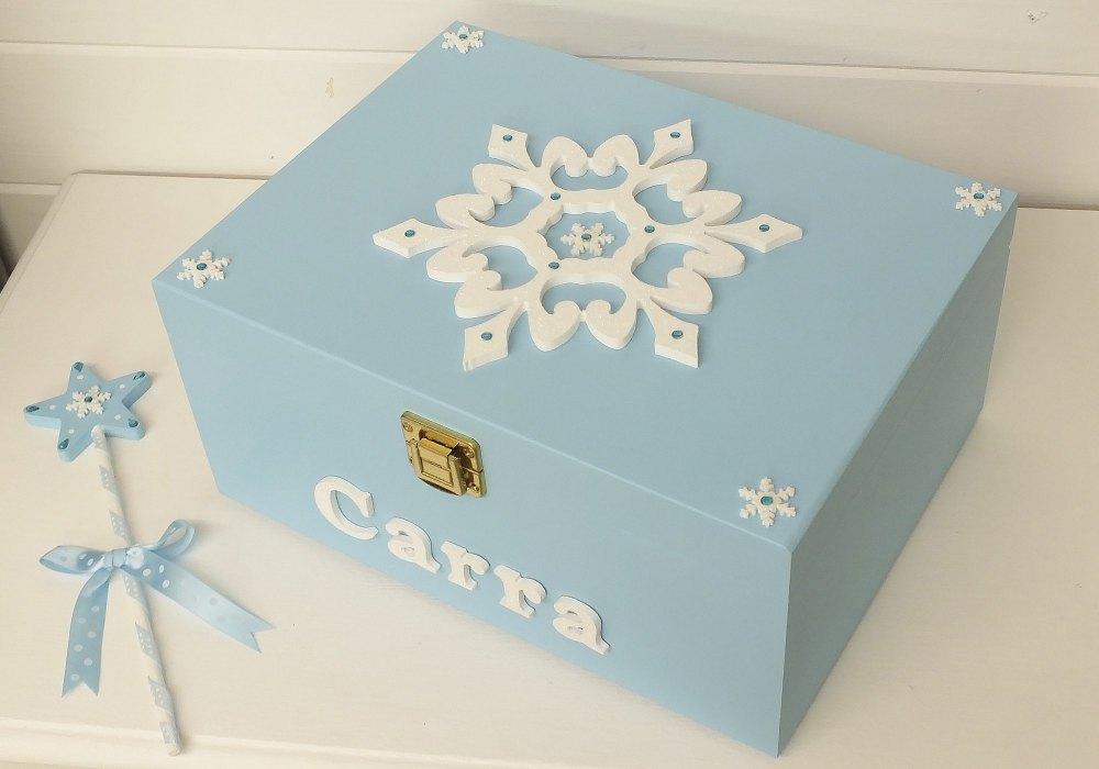Limited Edition 3D Winter Frozen Keepsake Box