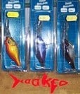 Set of 3 large diving lures.