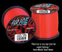 Ultima Red ice fishing line.