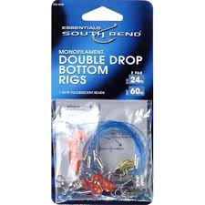 South bend nylon double drop rig boat fishing