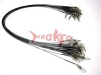1 pack of 72 nylon coated wire leaders.