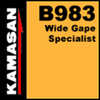 Kamasan B983 wide gape specialist hooks.
