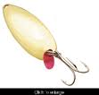 Pure fishing. Johnson sprite lure 1/4oz gold plated