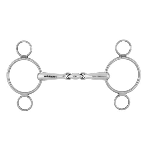 Stainless Steel Three Ring with Lozenge