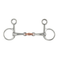 Shires Stainless Steel Hanging Cheek with  Copper Lozenge