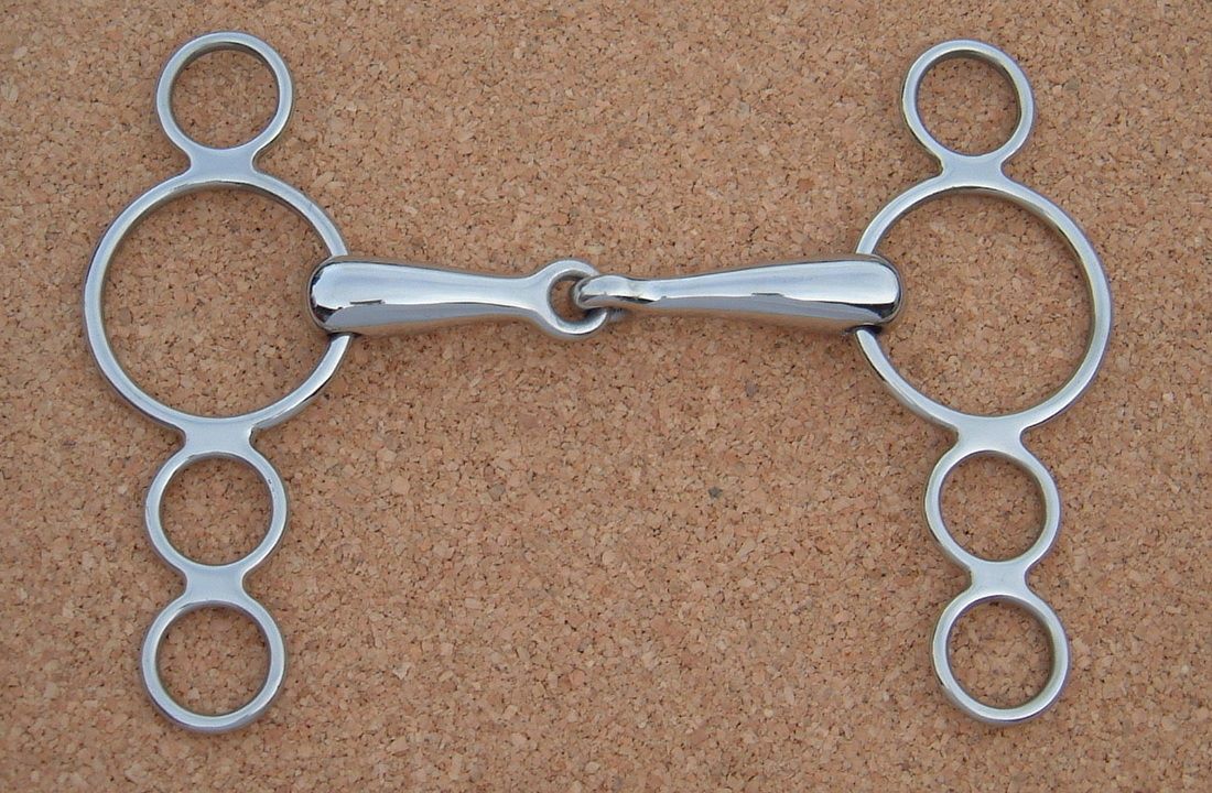 6.5 Jointed Four Ring Gag